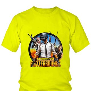 Áo Thun In Hình Game PUBG Mẫu 1 7 Màu