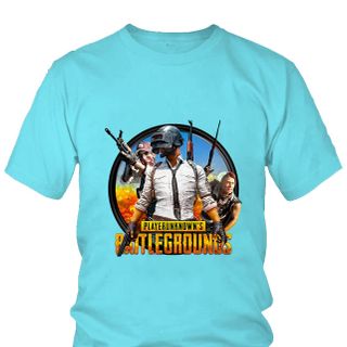 Áo Thun In Hình Game PUBG Mẫu 1 7 Màu