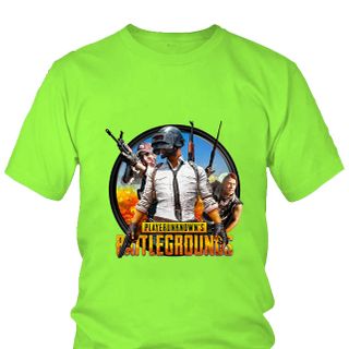 Áo Thun In Hình Game PUBG Mẫu 1 7 Màu