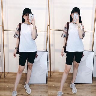 set thun áo kèm quần lửng