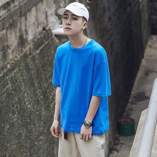 Áo thun trơn free size cho giới trẻ nam nữ