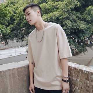 Áo thun trơn free size cho giới trẻ nam nữ