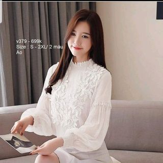 áo lưới đắp hoa nỏihàn y hình 100