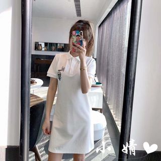 đầm xuông cổ trụ hot hit