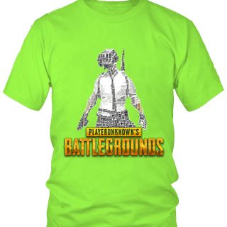 Áo Thun Nam Nữ In Hình Game PUBG Mẫu 3 7 Màu