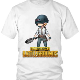 Áo Thun Nam Nữ In Hình Game PUBG Chibi Mẫu 10 7 Màu