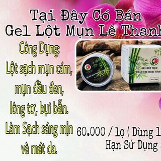 Gel lột mụn Lê Thanh