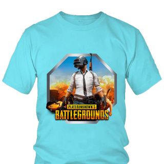 Áo Thun Nam Nữ In Hình Game PUBG Mẫu 11 7 Màu