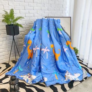 Chăn Lụa Tencel Màu Xanh Ngọc