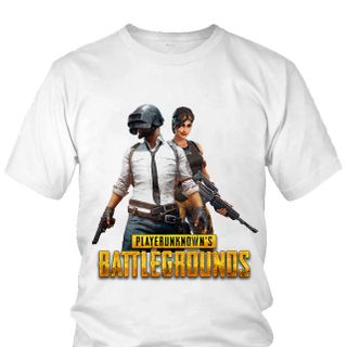 Áo Thun Nam Nữ In Hình Game PUBG Mẫu 12 7 Màu