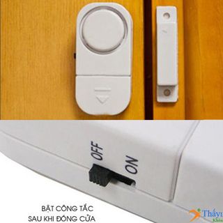 CHUÔNG TỪ BÁO ĐỘNG CHỐNG TRỘM THÔNG MINH HÚ TO