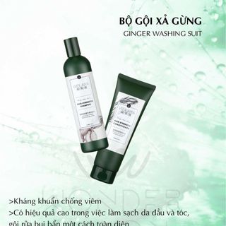 Cặp dầu gội xả gừng Weilaiya