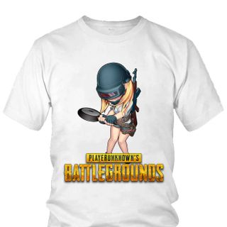 Áo Thun Nam Nữ In Hình Game PUBG Mẫu 13 7 Màu