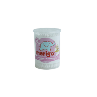 Tăm bông trẻ em Merigo 120 que/hộp