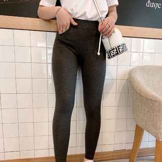 Quần legging F 21 kèm bao zip
