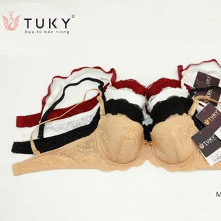 Áo Ngực Ren Mút Mỏng Tuky 7373