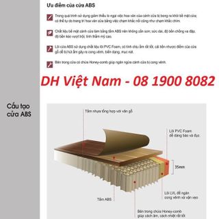 Cửa phòng ngủ ABS Hàn Quốc là gì