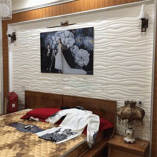 Xốp Dán Tường Dạng Sóng Hàn Quốc