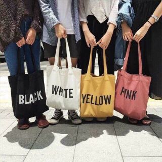TÚI VẢI ĐEO CHÉO YELLOW WHITE NHIỀU MÀU