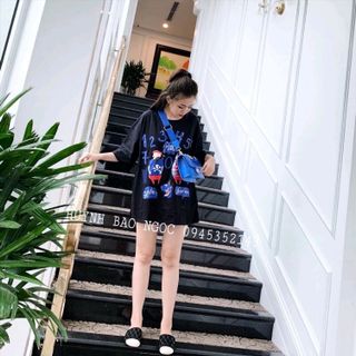 áo thun in số 12345 kèm logo cực hot