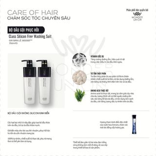 Cặp dầu gội phục hồi tóc Weilaiya dành cho tóc khô-xơ và hư tổn