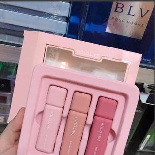 Set Son HOLDLIVE Mist Matte Lip 3 Cây