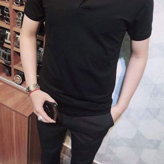 Áo thunnam cổ bẻ