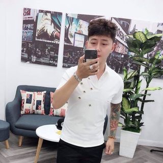 Áo thunnam cổ bẻ