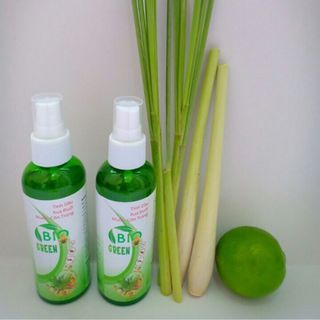 Bình xịt tinh dầu BIO-GREEN hương sả chanh