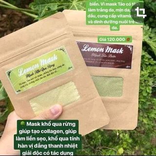 Mask khổ qua rừngmask tảo biển