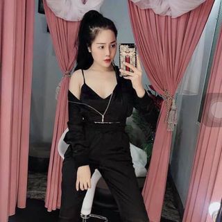 Set thể thao phi lụa 3 món siêu đẹp