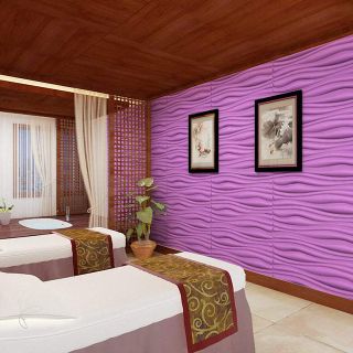 Xốp Dán Tường 3D dạng sóng