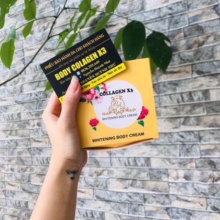 Body colagen x3 tem phiếu bảo hành cty