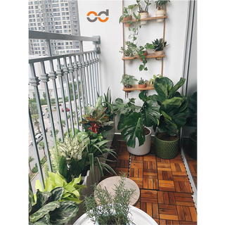 Khung treo ban công 3 tầng 9 chậu ONEDECOR