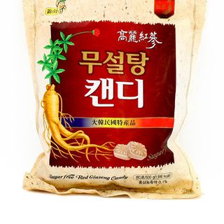 66k/gói Kẹo Hồng sâm không đường Hàn Quốc 500g giúp thư giãn sảng khoái tinh thần đem lại cảm giác khoẻ khoắn tăng cường sức đề kháng bồi bổ cơ thể suy dinh dưỡng do hoạt động và làm việc quá sức