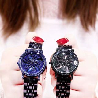 Đồ hồ nữ guou mặt xoay