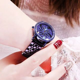 Đồ hồ nữ guou mặt xoay