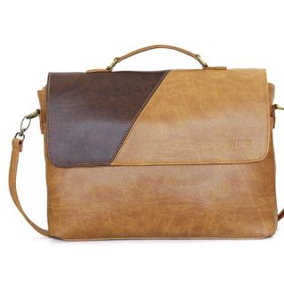 Cặp xách công sở unisex CNT CA 17 BÒ NHẠT