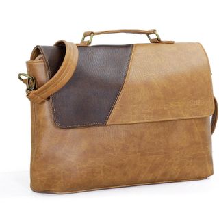 Cặp xách công sở unisex CNT CA 17 BÒ NHẠT