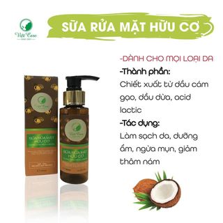 SỮA RỬA MẶT HỮU CƠ