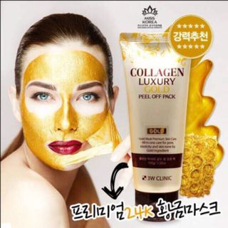 Mặt nạ vàng collagen luxury 3W clinic