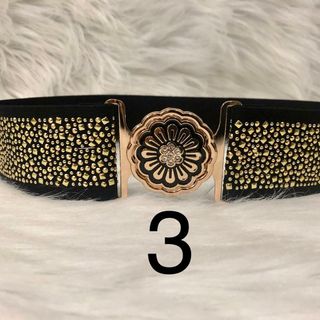 Thắt lưng bản 5cm Dây thun full hạt MS4X