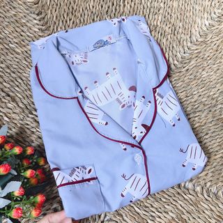 Sét bộ katte thái full viền tay ngắn quần dùi