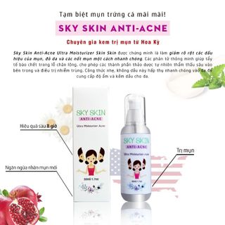 Kem dưỡng trị mụn trứng cá Sky Skin