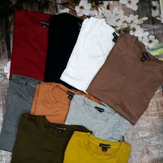 áo thun lụa tây dài croptop hàng loại một