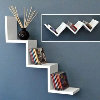 kệ trang trí kệ treo tường chữ v