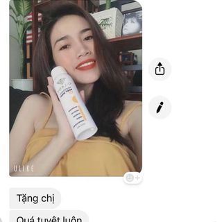 Xịt phun sương dưỡng da chống nắng