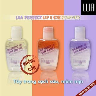 Nước tẩy trang mắt và môi Lua