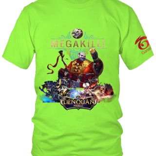 Áo thun Liên Quân Mobile 3D Tướng Zuka Skin Phát Tài 7 Màu