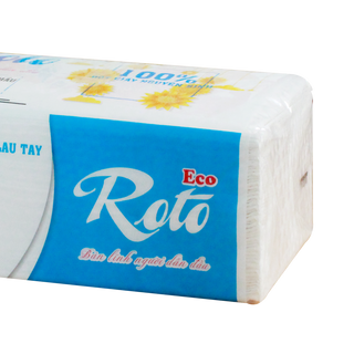 Khăn giấy lau tay Roto eco22cm -2lớp
